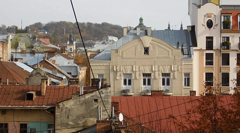 Однокомнатная квартира посуточно в Львове, Галицкий район, пл. Генерала Григоренко, 5