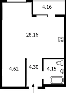 1 room apartments daily Kyiv, Shevchenkovskiy district, SHoludenko St., 1а
