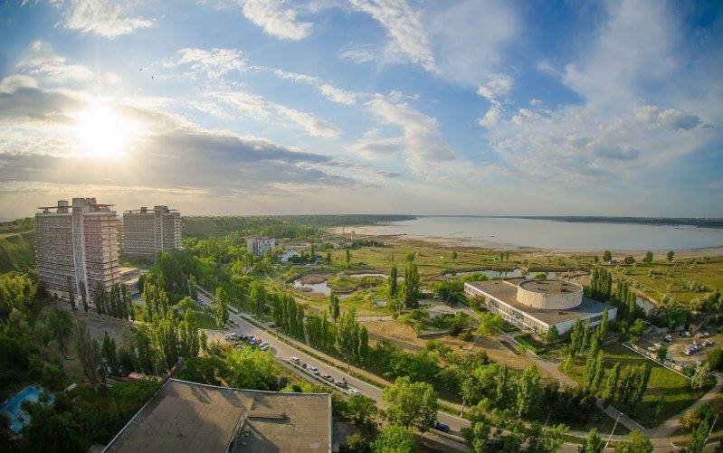 Морський краєвид санаторій Куяльник