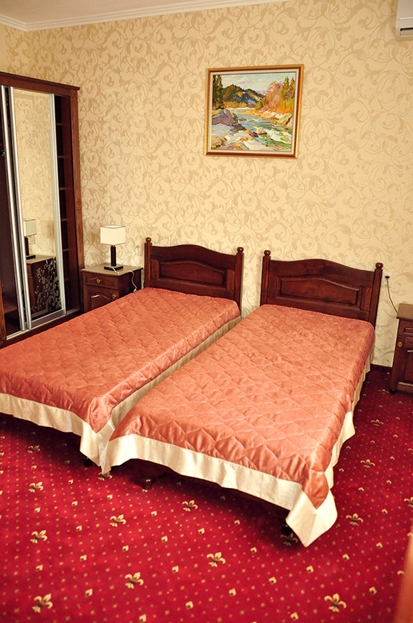 Стандарт 101A, 104A, 201A, 204A: однокімнатні двомісні